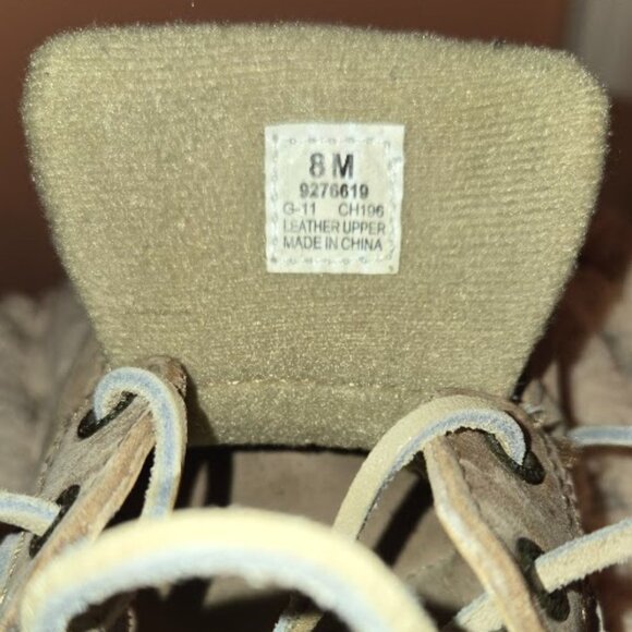 Women's Sperry Top-Sider Angelfish Boat Shoes Linen/Oat Sz 8M - Picture 5 of 5